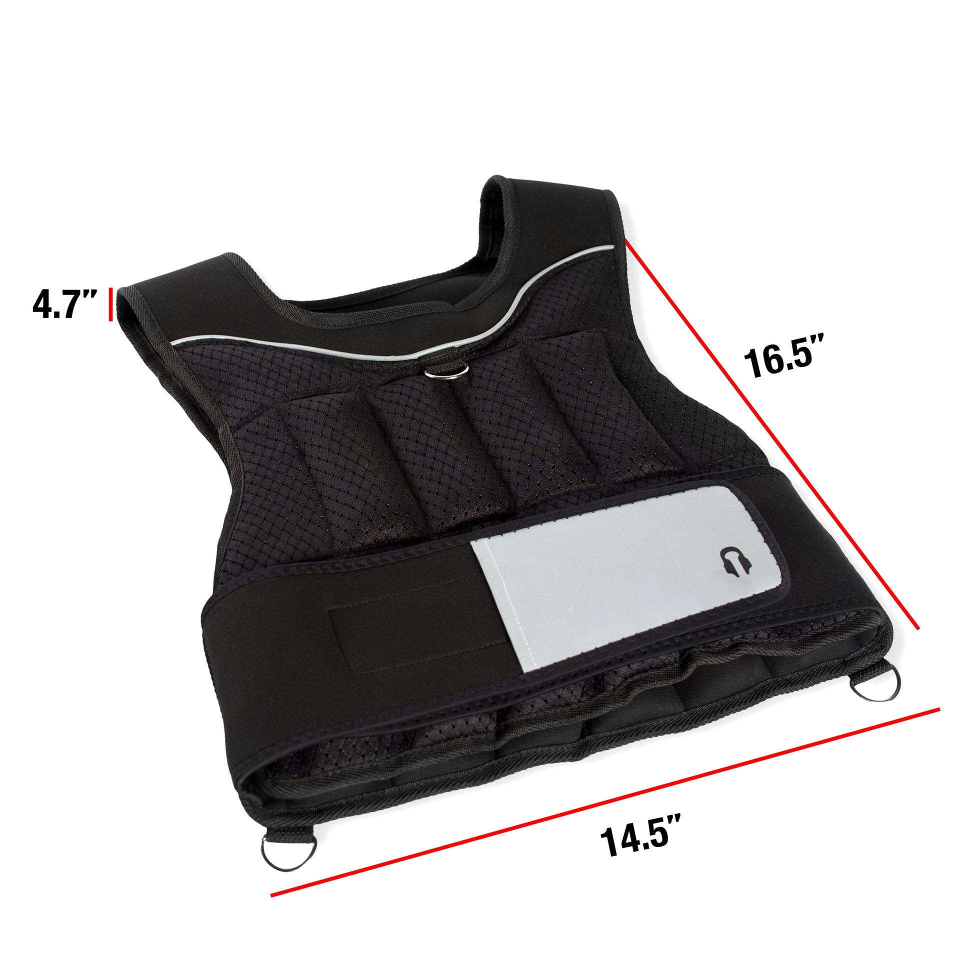 20Lb Adjustable Weighted Training Vest